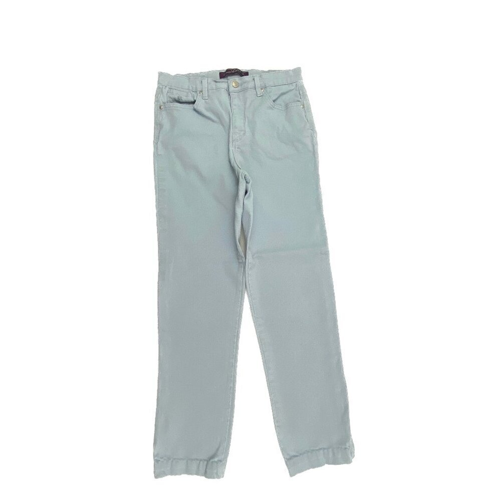 Gloria Vanderbilt Amanda Straight Leg Women's size 8P Sky Blue Denim jeans
